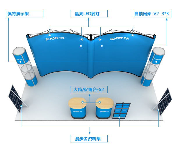 软件与设计与吸声材料与展台易拉宝的关系