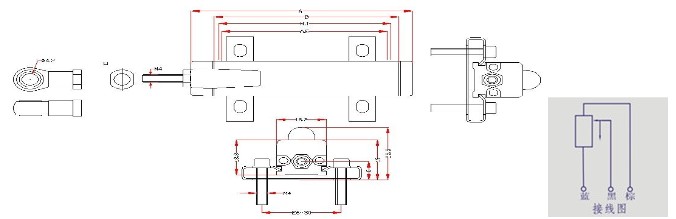 拉杆位移传感器/ktm直线位移传感器