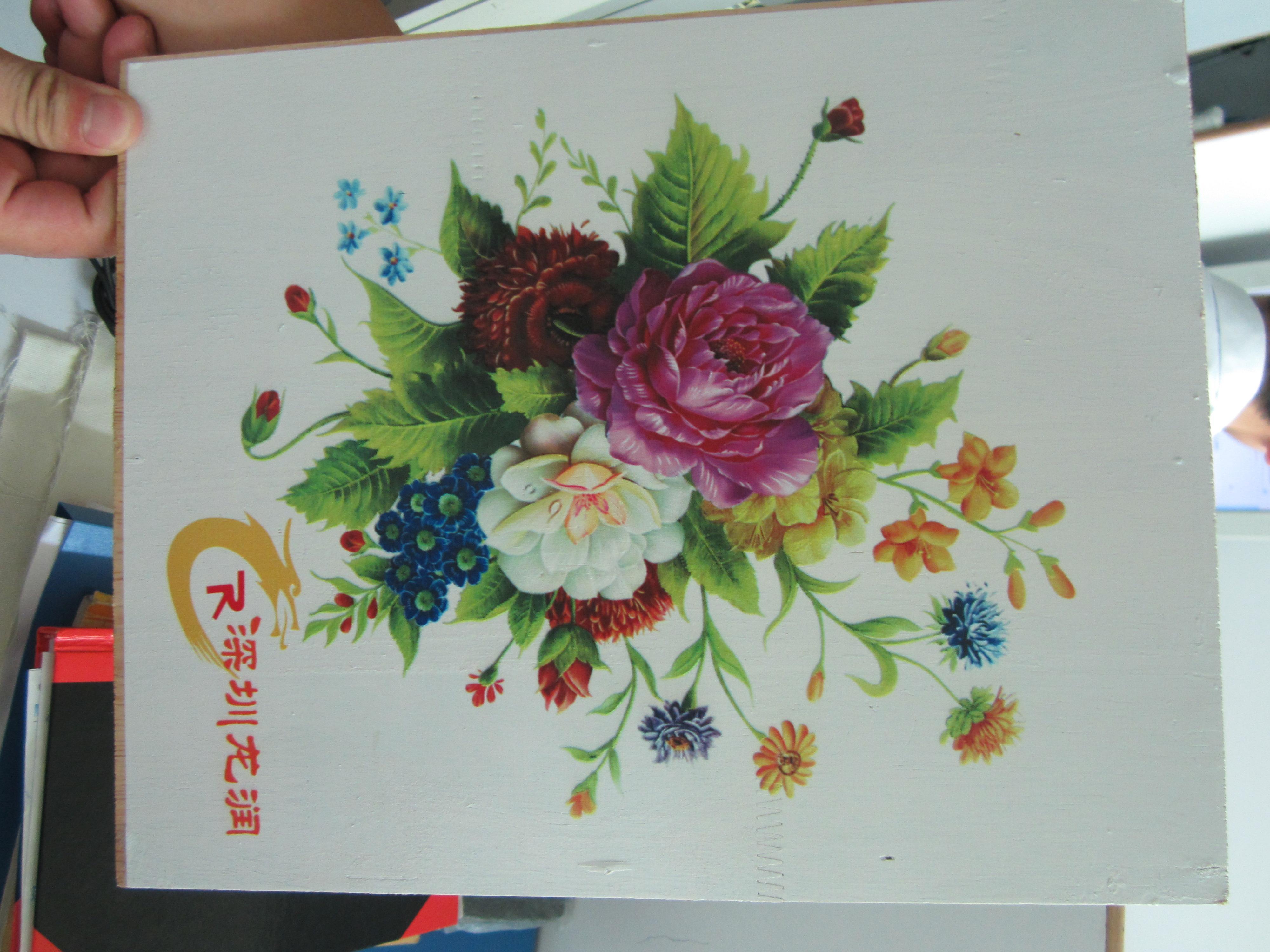 木板印花机怎么上色木板喷绘机多少钱一台木板