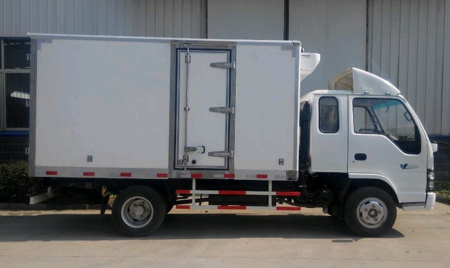 庆铃五十铃小型冷冻食品海鲜冻货运输车_专用