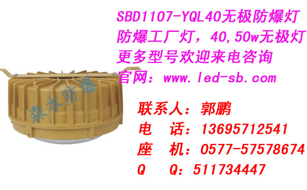 森本SBD1107-YQL40防爆吸顶灯40W50W厂家直供电话地