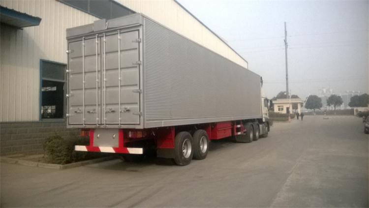 半挂翼展车13米两桥半挂飞翼货车价格