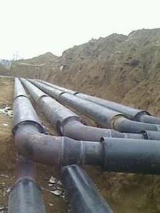 预制聚氨酯直埋热水蒸汽保温管厂家直销,架空