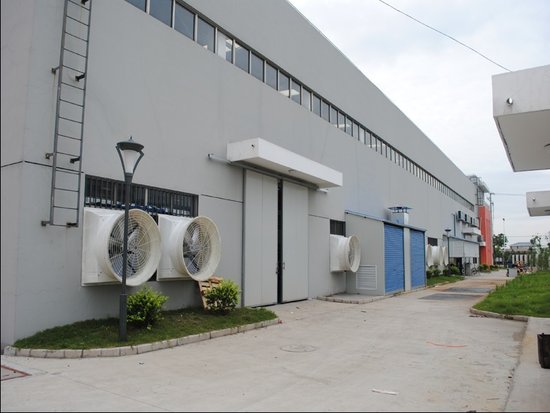 豆制品厂车间厂房降温防暑措施首选河北国恩制