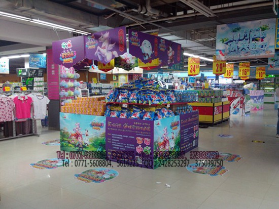 南宁超市物料架制作价格 大型商超物料制作_印