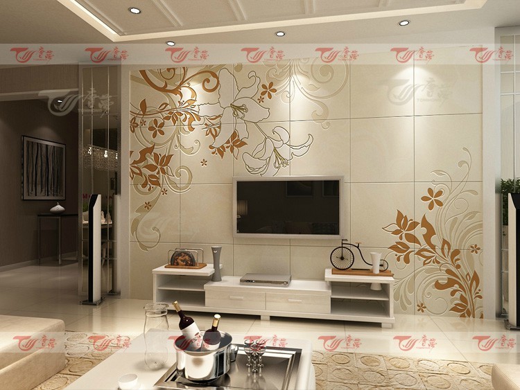 瓷砖背景墙喷绘机工艺流程