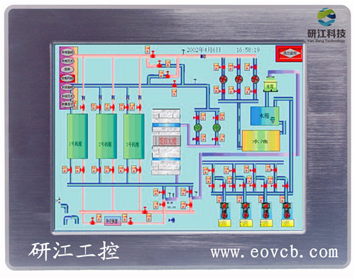 支持工业组态软件xp系统WIN7系统工业平板电脑