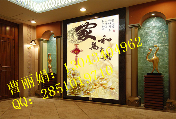 供应江西上饶艺术瓷砖电视背景墙上彩机图片,