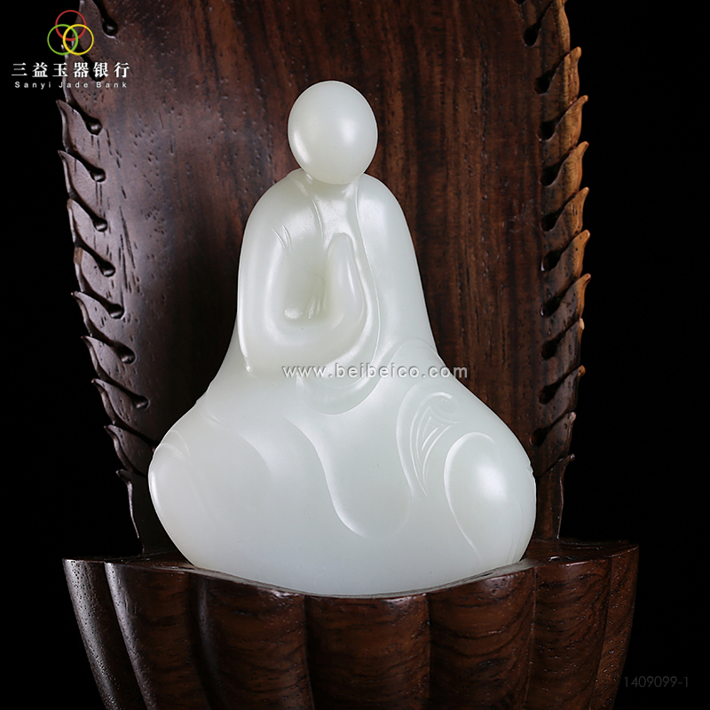 大师设计和田玉悟道摆件_旧货回收栏目_jdzj.c