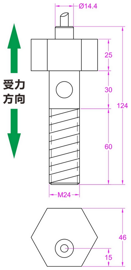 螺栓松紧测量传感器