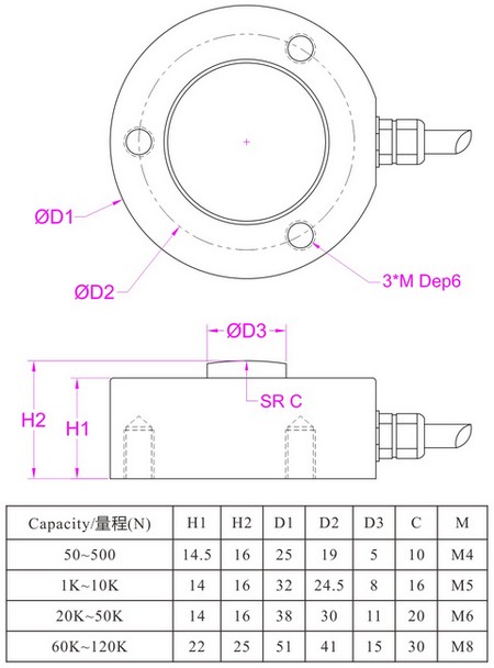 壓力傳感器10KN