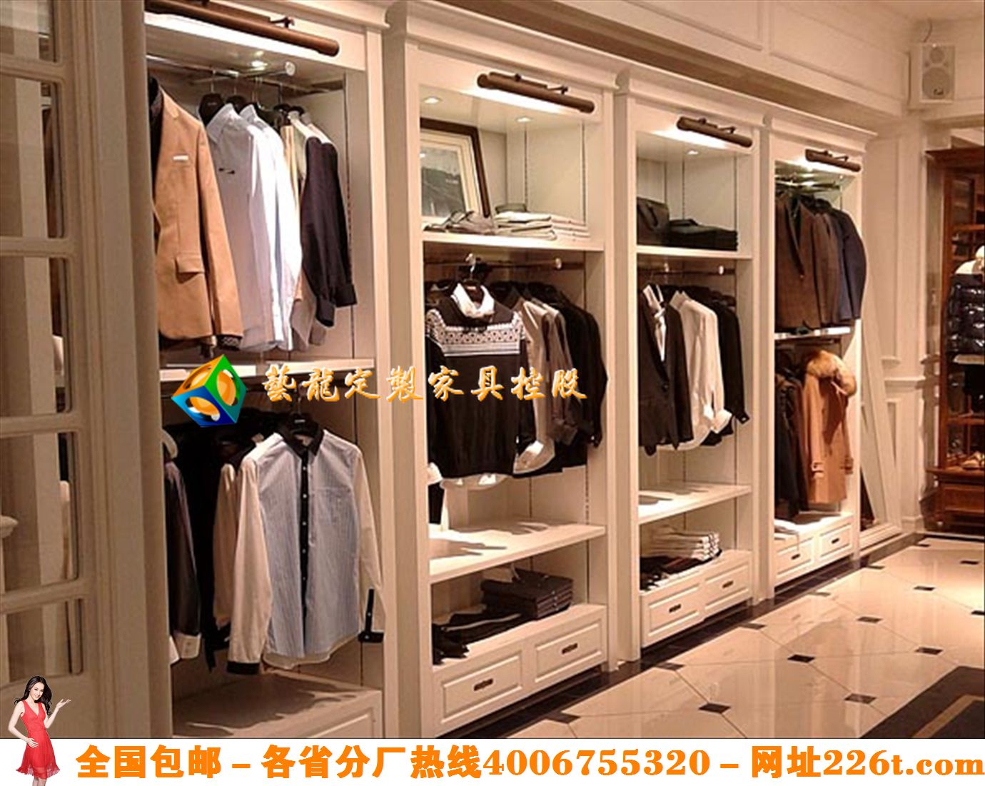 最新小清新服装店装修,服装店橱窗,服装店摆设,欧式服装店装修