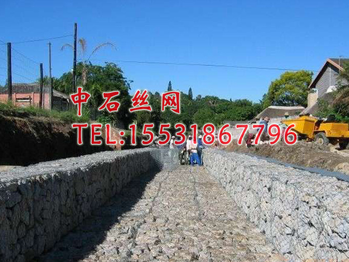 河道治理襯砌格賓籠網(wǎng)墊