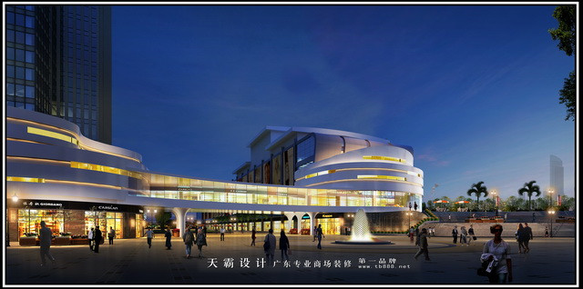 【天霸设计专业商场装修服务商,我们为时尚江