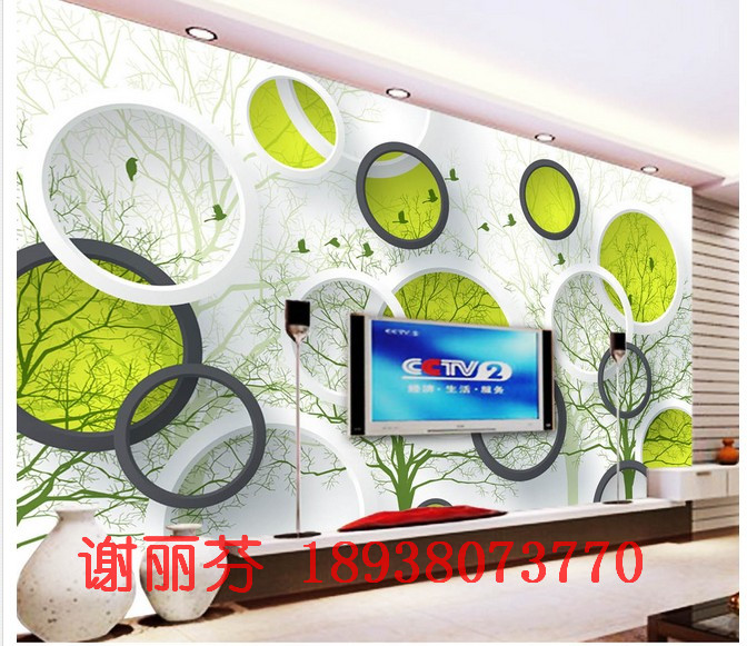 2015年办厂创业好项目 电视背景墙个性