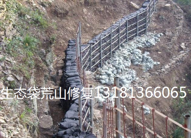 矿山修复生态袋 生态袋修复荒山植草护坡生态