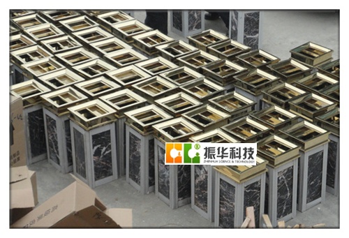 旺蒼縣辦公樓大理石垃圾桶 綿陽(yáng)振華垃圾桶
