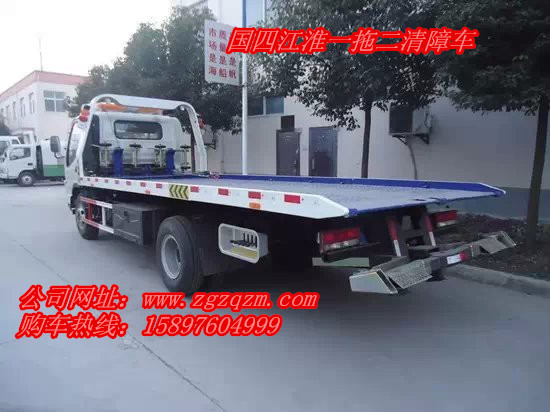 江淮一拖二道路清障车厂家批发价产品展示 江淮一拖二道路清障车厂家高清图片