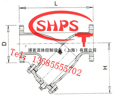 船用日标Y型过滤器JIS F3220(图1)