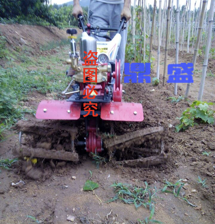 鼎盛机械多用除草耕地机轻便型小型旋耕机