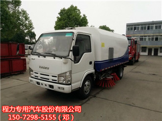 莆田市五十铃最便宜的扫路车,水泥厂用的扫地车