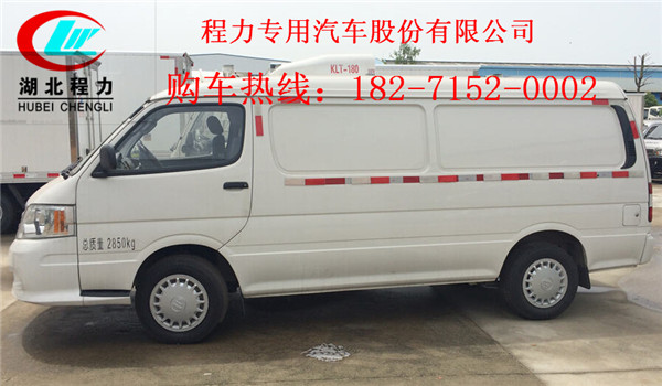 3.江淮好微冷藏车-小型雪糕冷藏车价格多少高清图片