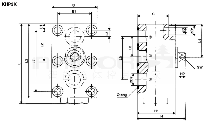 PKHKHPʽ򷧽ṹͼ - Arimori Valve