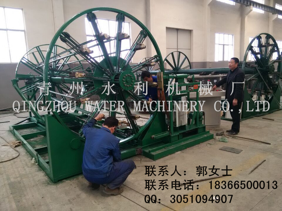 全自动钢筋笼滚焊机专业焊接钢筋笼机械