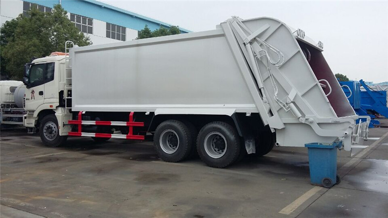 后八輪壓縮垃圾車