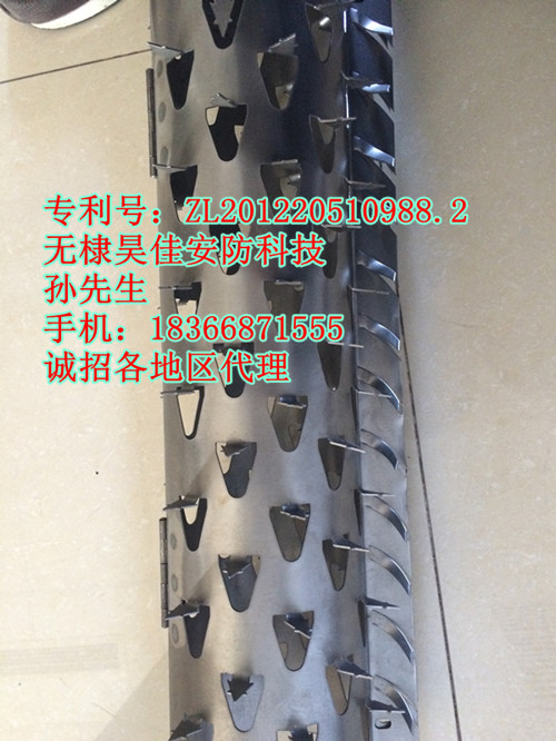 小区燃气管道防爬刺,防盗刺