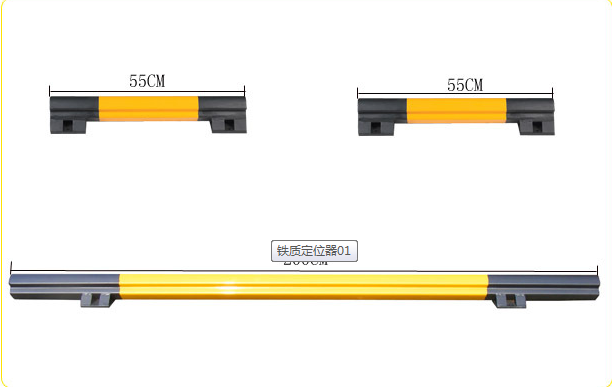 深圳加厚钢管铁通烤漆挡轮杆 停车位挡车器 深圳交通设施