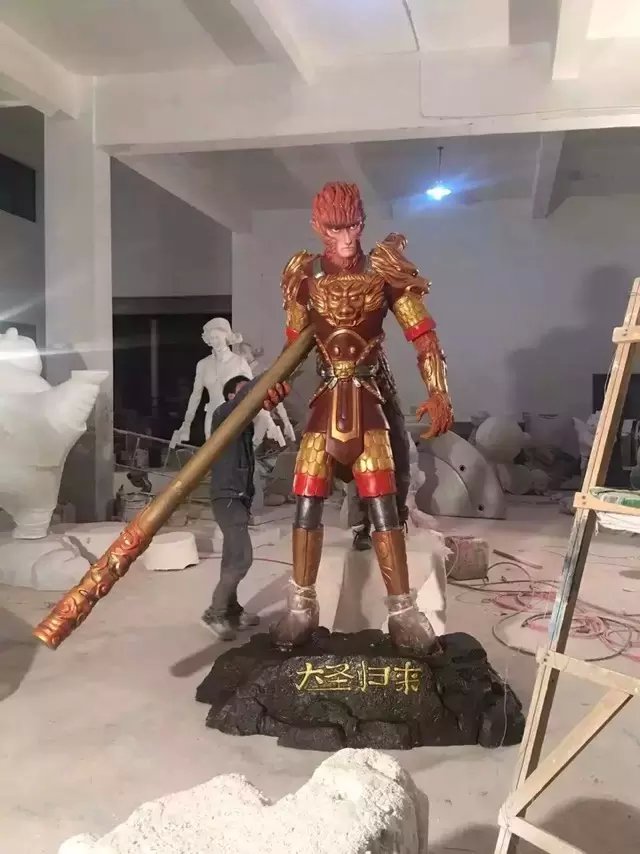 高端美猴王美陈展览大圣归来猪八戒江流儿系列展示