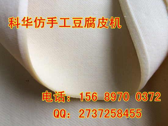 仿手工豆腐皮機產(chǎn)品