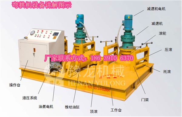 德宏工字鋼彎拱機(jī)設(shè)備圖示