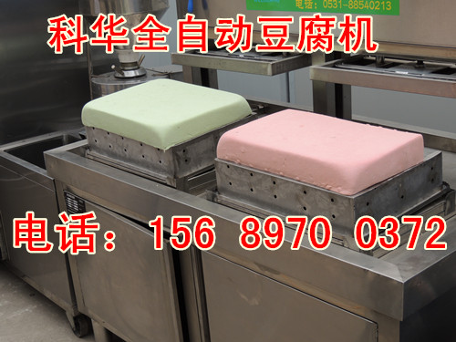 科華全自動彩色豆腐機