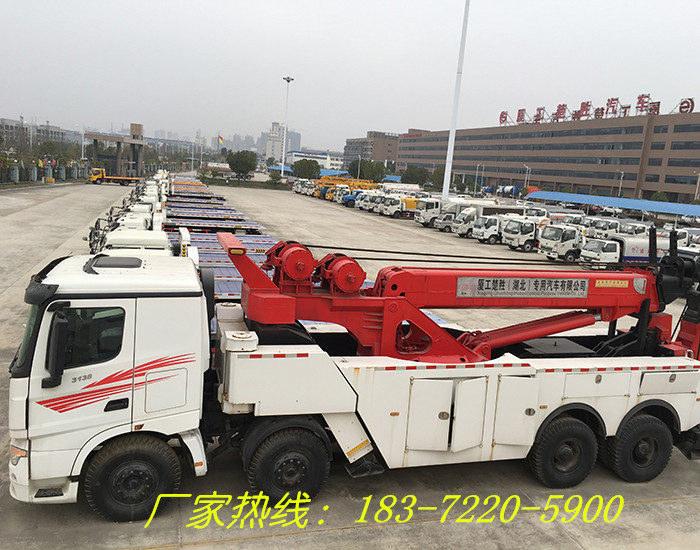 廈工楚勝公司清障車展場(chǎng)效果圖