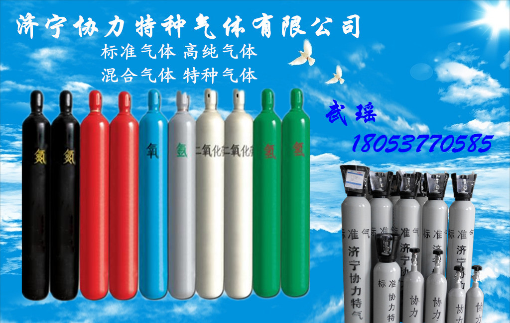 厂家专业经销 nh3氨气标准气体 1ppm 环境监测用标准气