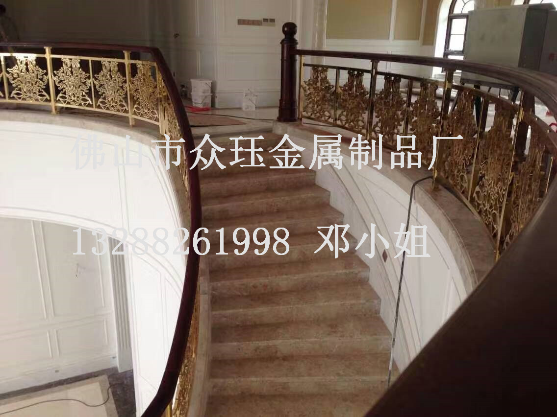 定制高端艺术楼梯护栏