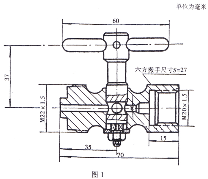 船用压力表旋塞阀船用旋塞阀船用卡套式压力表阀船用压力表阀