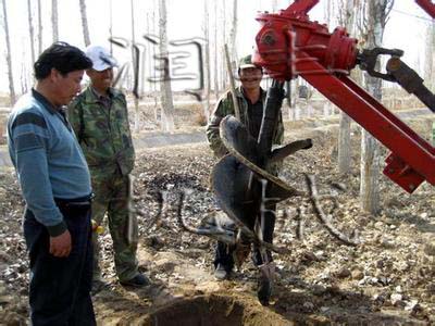 外观轻巧钻地机规格地钻种树埋桩混合油地钻机