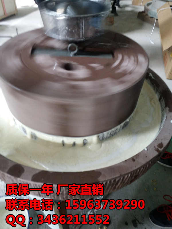 半自动石磨机转速均匀 多功能石磨机 工艺精良