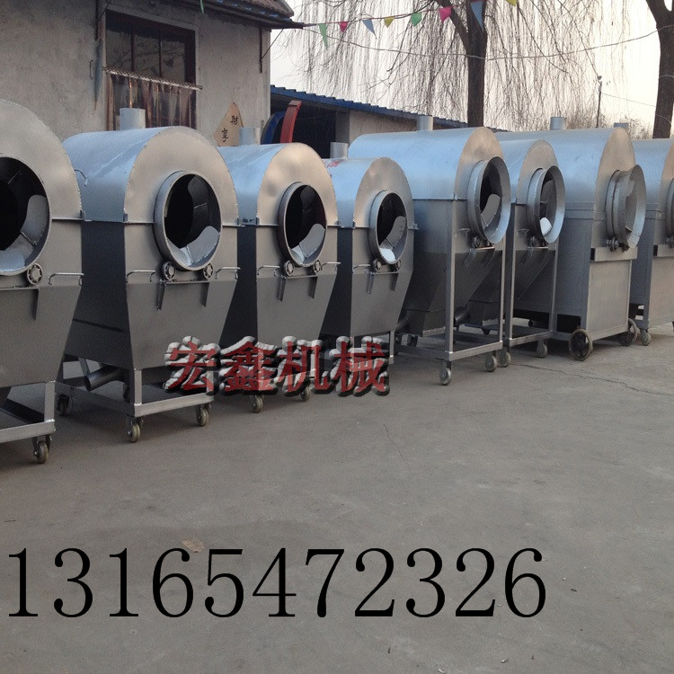 供应天然气炒货机 自动控温滚筒电炒锅 吉首