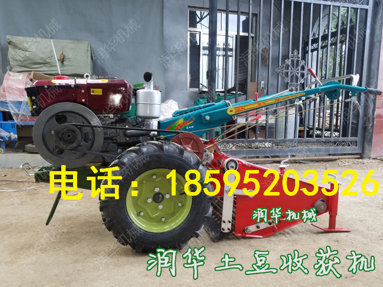 汽油机带的大蒜收获机 商丘 轻便式土豆收获机