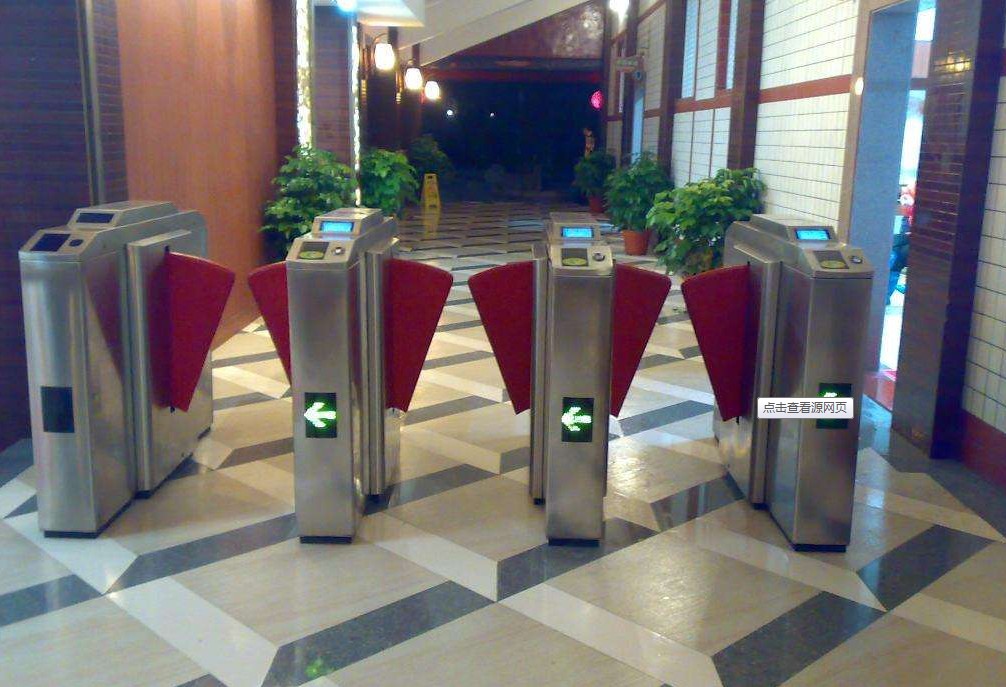 翼闸门禁机 新疆小区人证合一翼闸 人脸识别翼