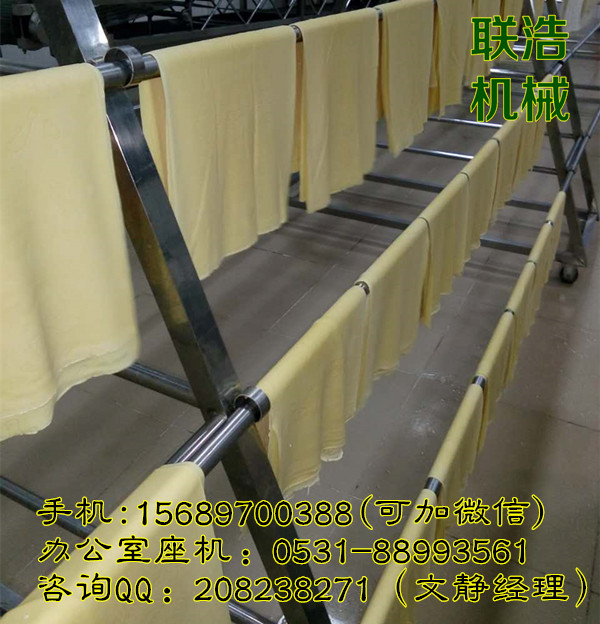制作豆腐皮的設(shè)備生產(chǎn)的豆腐皮