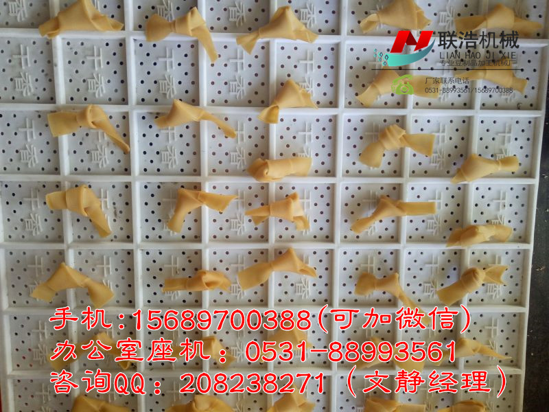 豆腐皮機制作的產品