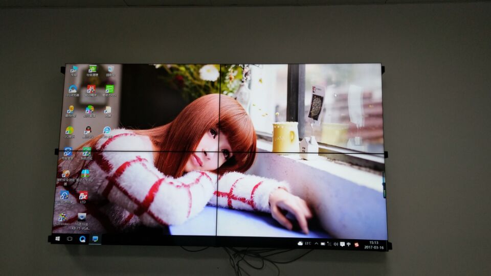 大屏拼接 滁州55寸液晶拼接屏规格 三星DID拼