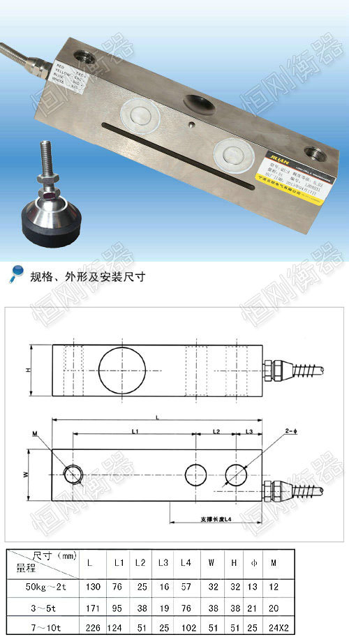 小地磅秤傳感器