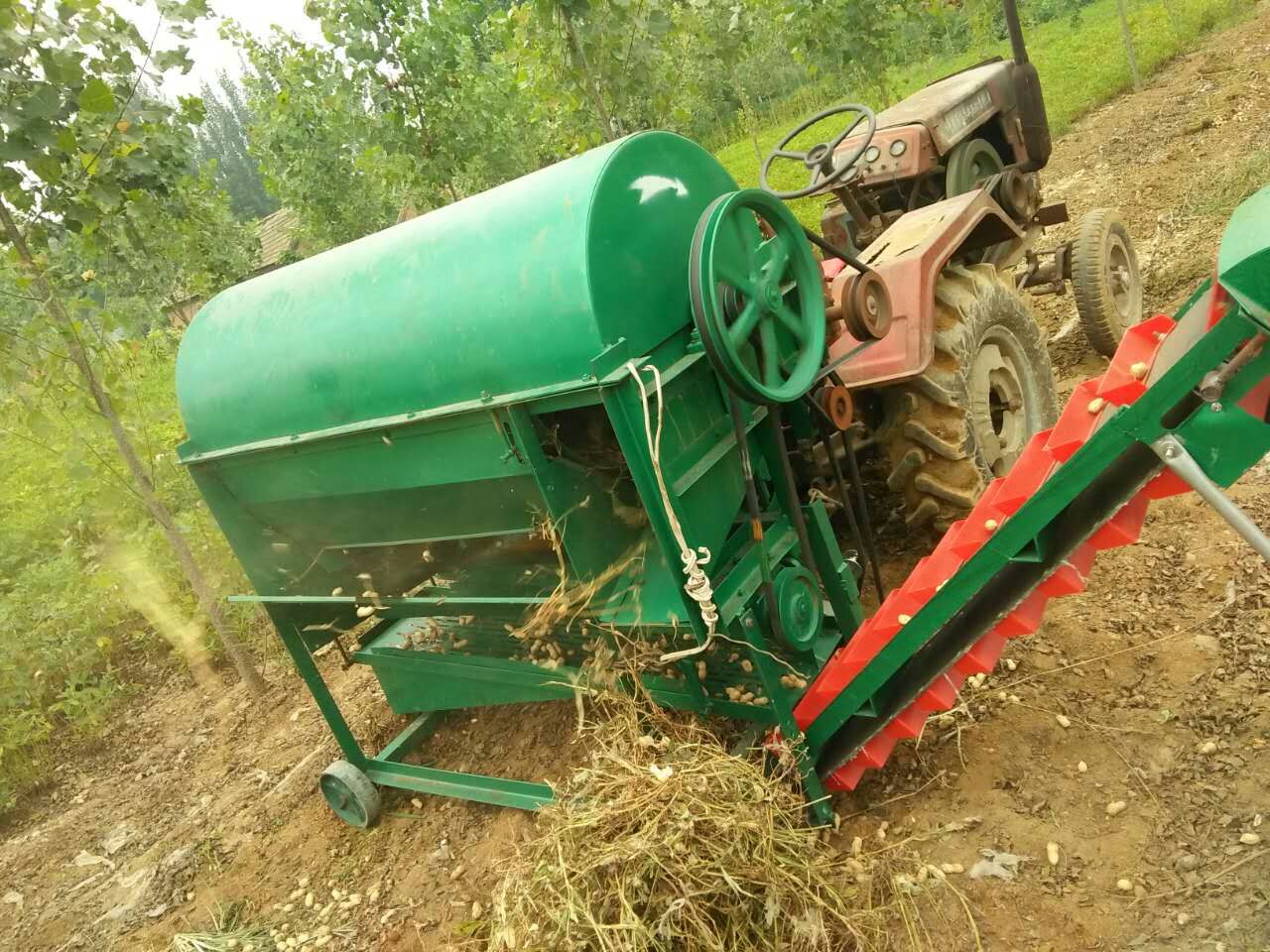 顺民800型花生摘果机 厂家直销