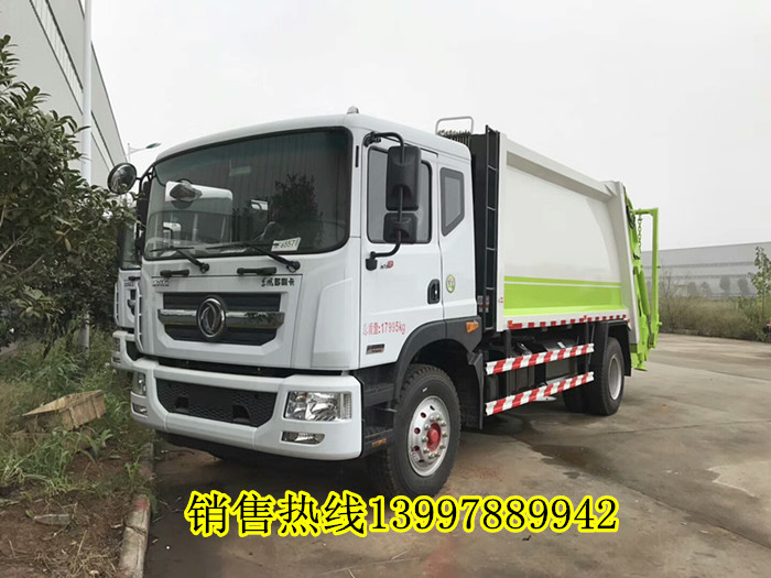 勾臂垃圾车工作视频 摆臂垃圾车\/压缩垃圾车专